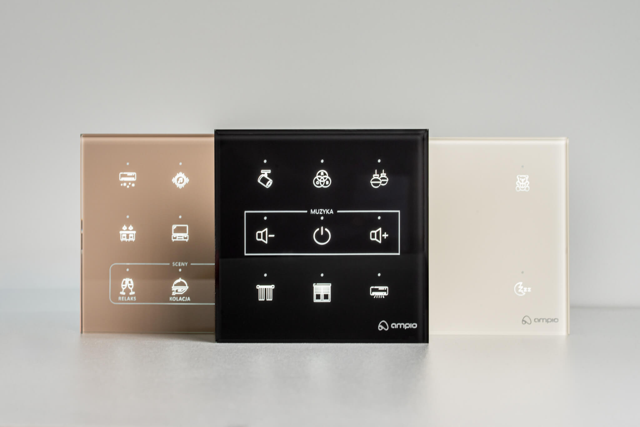 Panele sterujące Ampio Smart Home